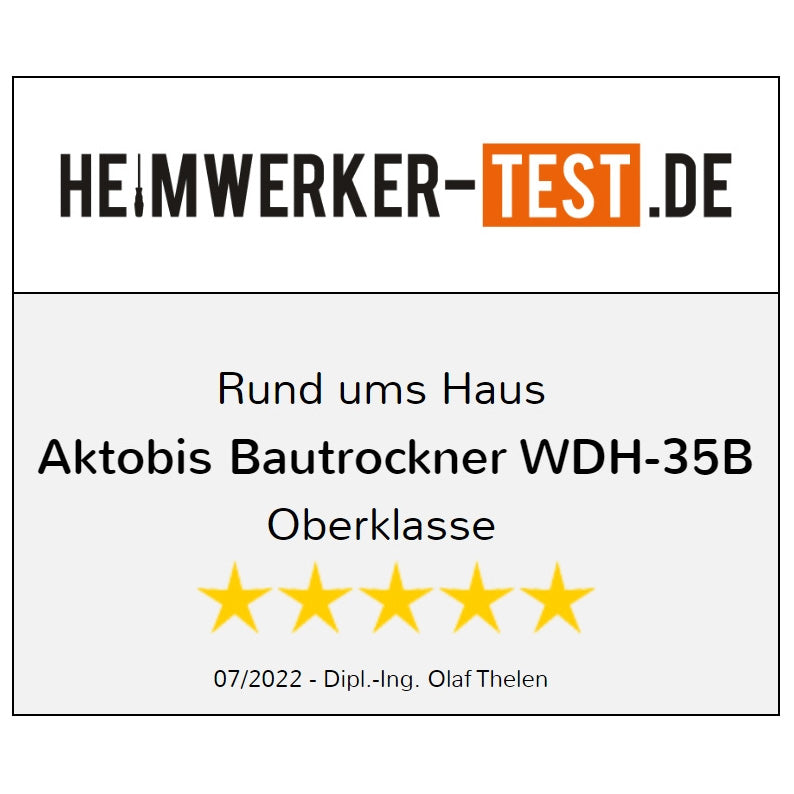 Bautrockner WDH-35B mit kWh-Zähler