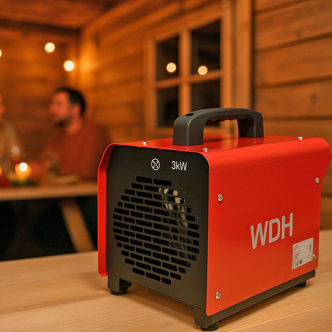 Industrial Fan  Heater with frost guard stage WDH-BGP03 3000 W