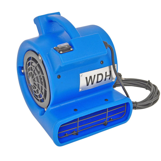 WDH-C20 Mini Turbolüfter – Radiallüfter für Bautrocknung & Wasserschäden