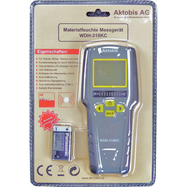 Materialfeuchte Messgerät WDH-318KC für Wand und Boden
