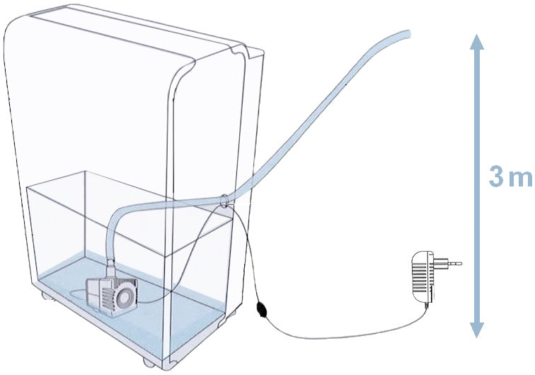 Condensate pump for dehumidifier WDH-KP40 - Pump-it-up