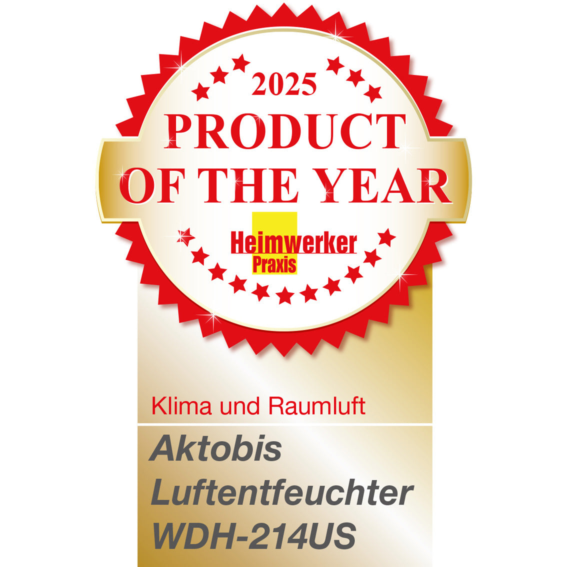 Sehr leiser Luftentfeuchter mit WLAN WDH-214US