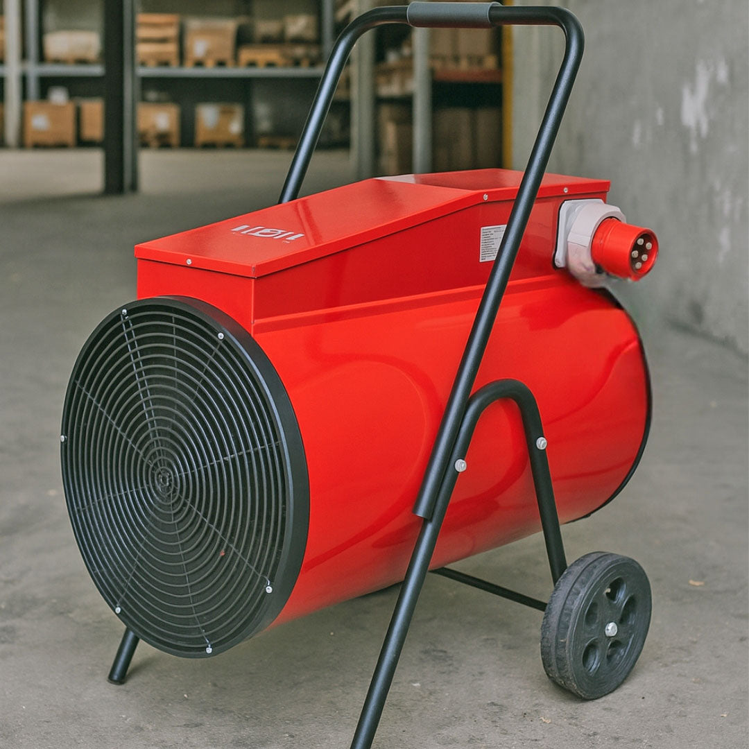 Sehr starke Elektro-Heizkanone WDH-BGC30 CEE63 30 kW