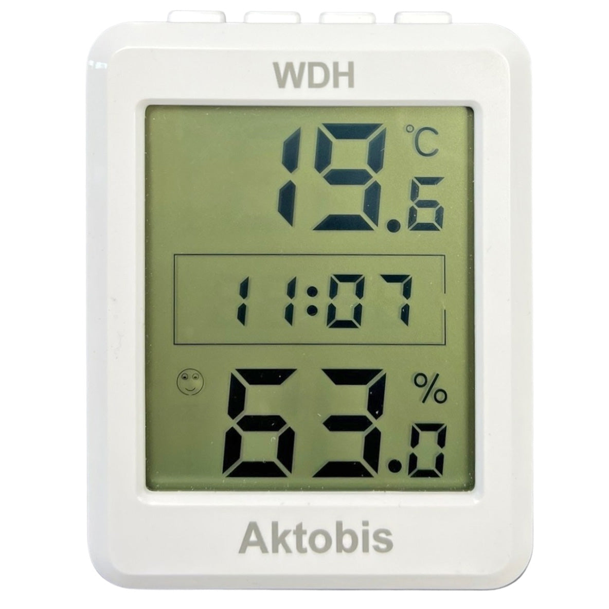 Thermo-Hygrometer mit Uhr WDH-TH205